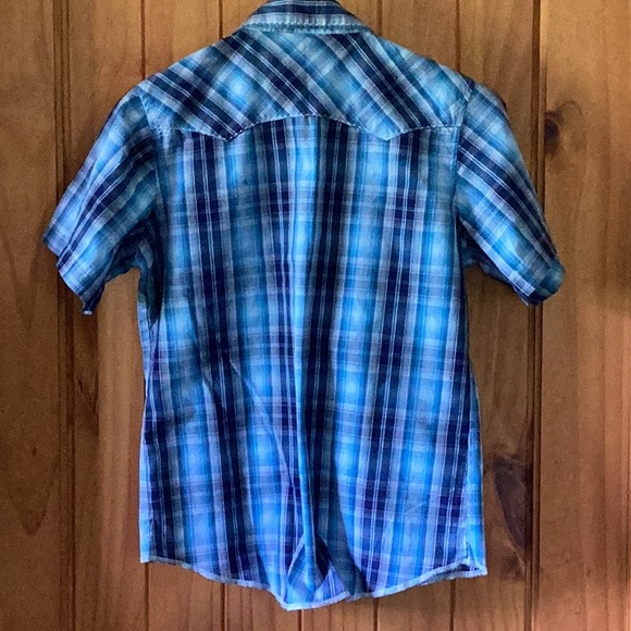 Boys Wrangler Pearl Snap - Picture 3 of 5